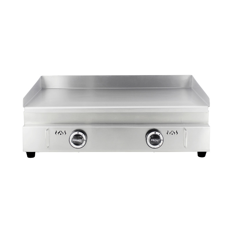 430 SS Plate Stainless Steel Natural Gas/LPG Commercial Griddle
