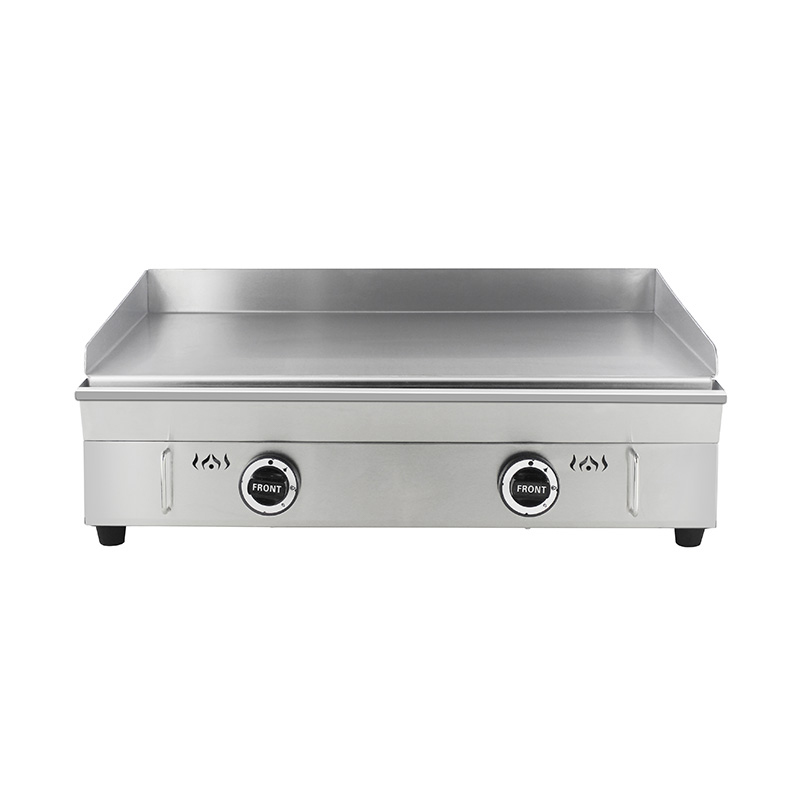 430 SS Plate Stainless Steel Natural Gas/LPG Commercial Griddle