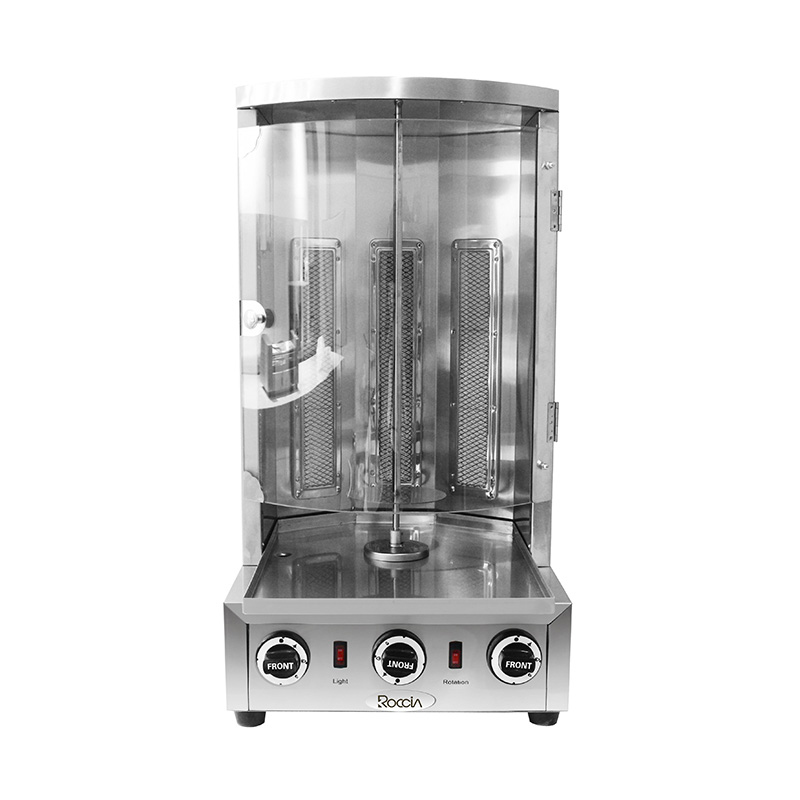 Stainless Steel Commercial Natural Gas/LPG Shawarma Grill Kitchen Machine
