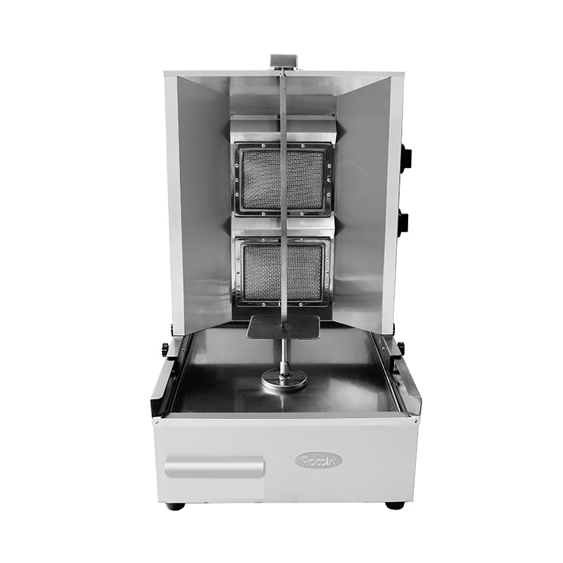 Stainless Steel Commercial Natural Gas/LPG Shawarma Grill Kitchen Machine