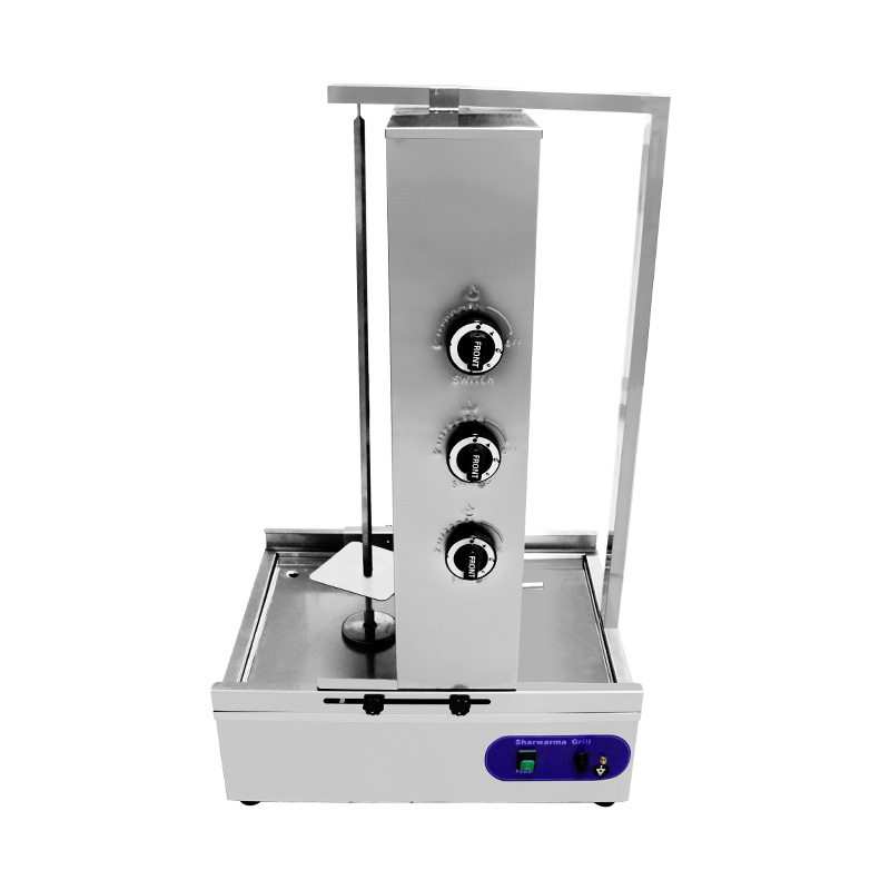 Stainless Steel Commercial Natural Gas/LPG Shawarma Grill Kitchen Machine
