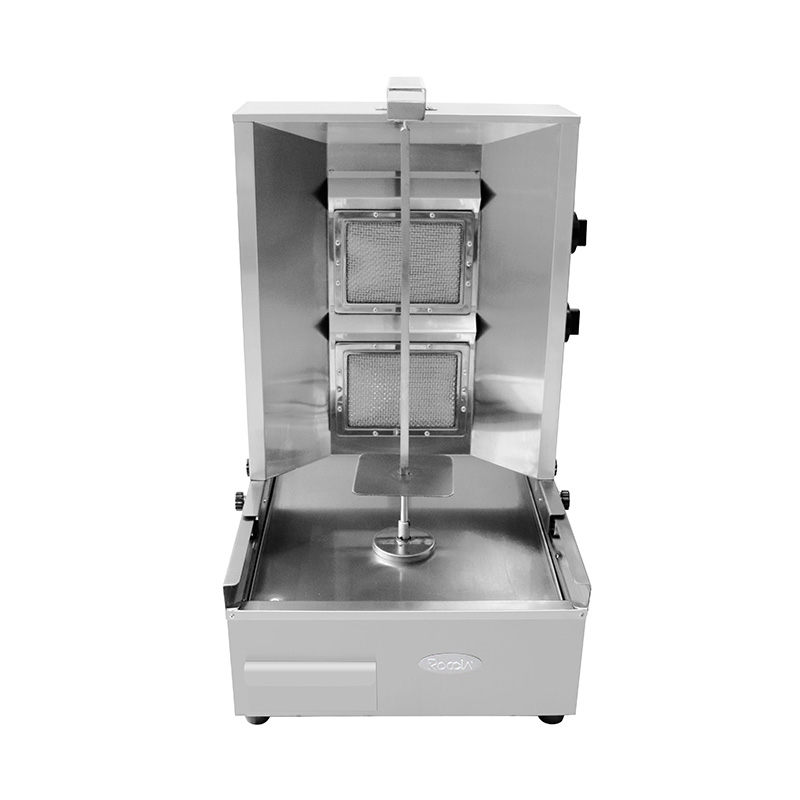 Stainless Steel Commercial Natural Gas/LPG Shawarma Grill Kitchen Machine