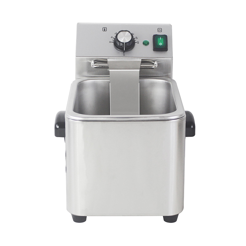 Stainless Steel Electric Commercial Countertop Deep Fryer