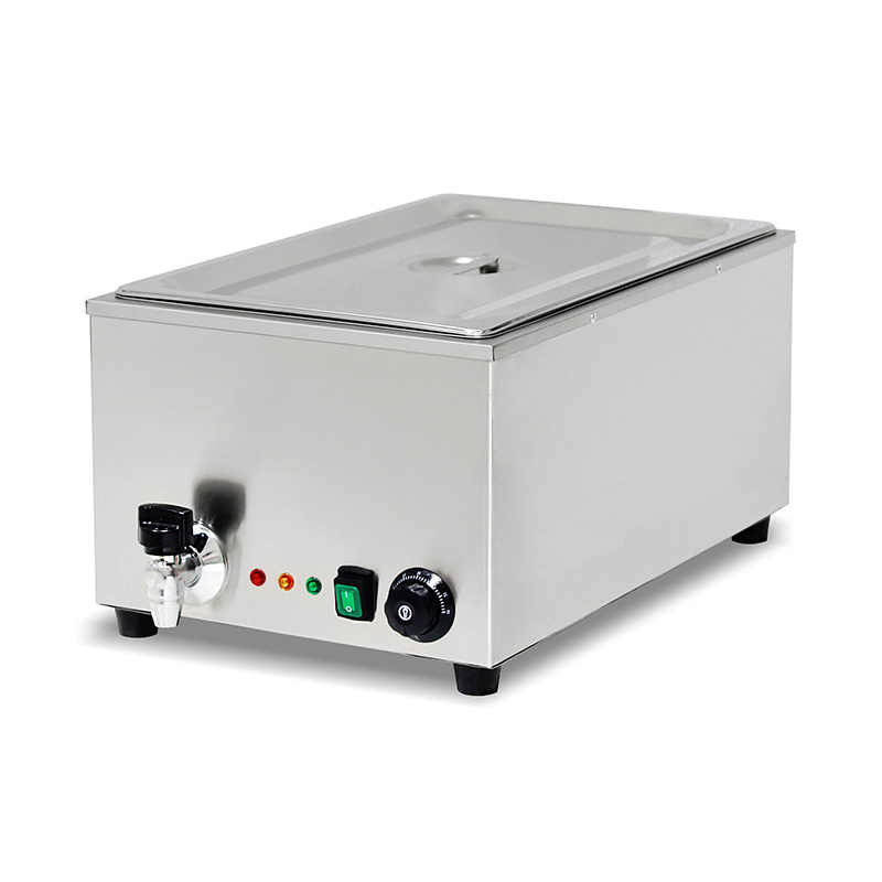 Stainless Steel Commercial Electric Bain Marie Kitchen Machine With Anti-Dry Protective Heater