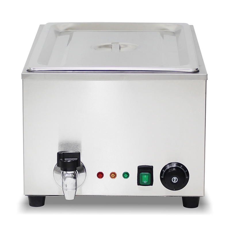 Stainless Steel Commercial Electric Bain Marie Kitchen Machine With Anti-Dry Protective Heater