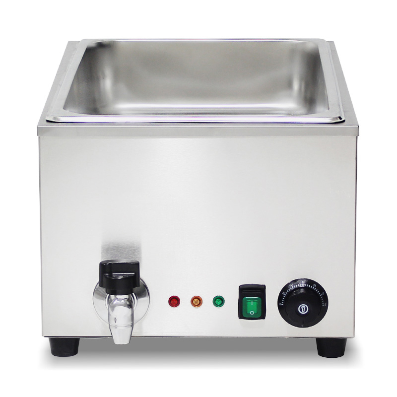 Stainless Steel Commercial Electric Bain Marie Kitchen Machine With Anti-Dry Protective Heater