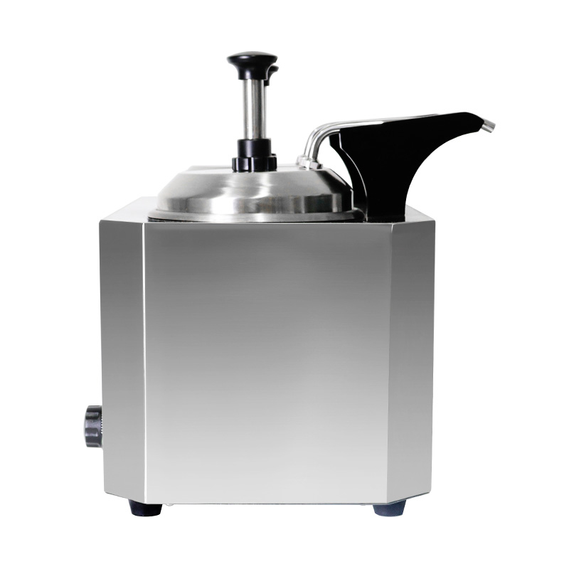 Stainless Steel Commercial Kitchen Electric Cheese Sauce Warmer With Pump
