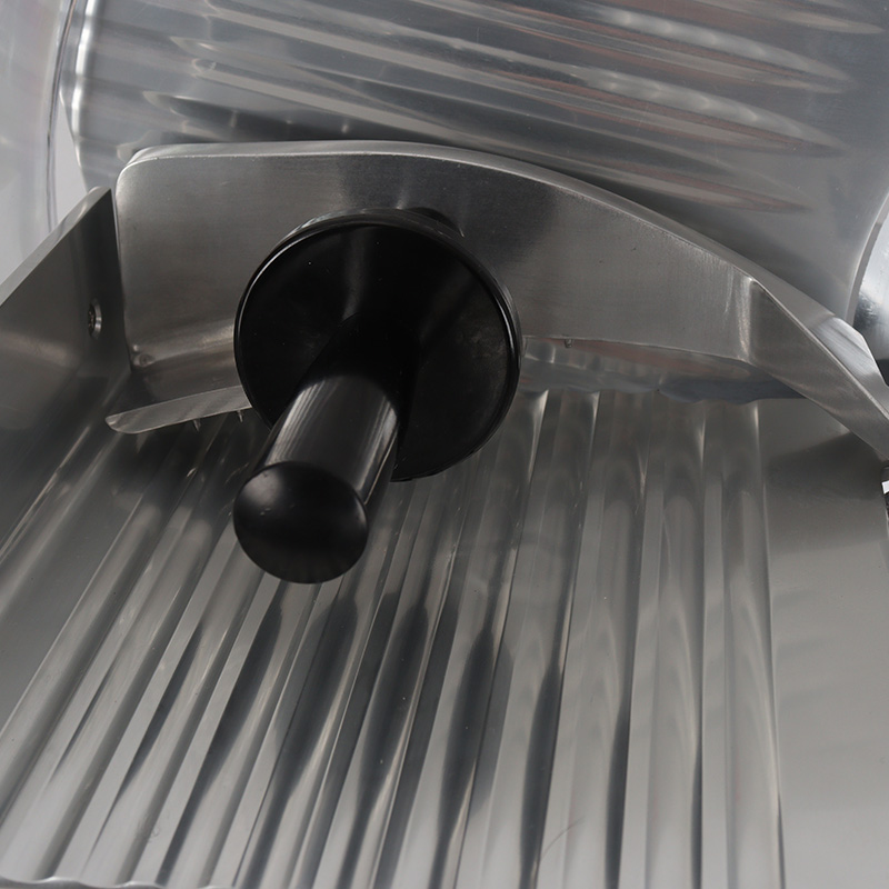 Die-casting Aluminum Alloy and Body Painted Stainless Steel Commercial Restaurant Meat Slicing Machine