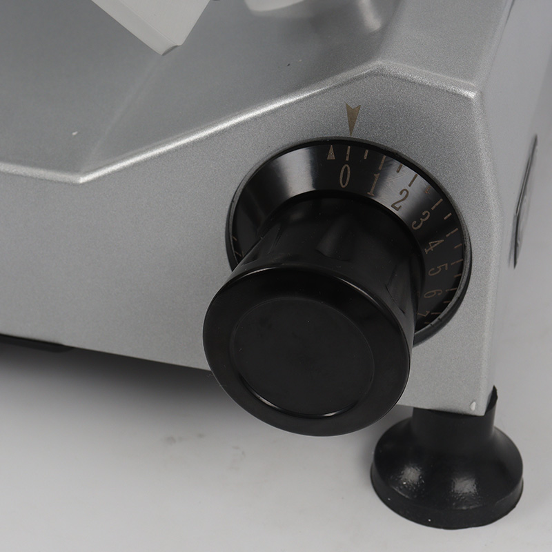 Die-casting Aluminum Alloy and Body Painted Stainless Steel Commercial Restaurant Meat Slicing Machine