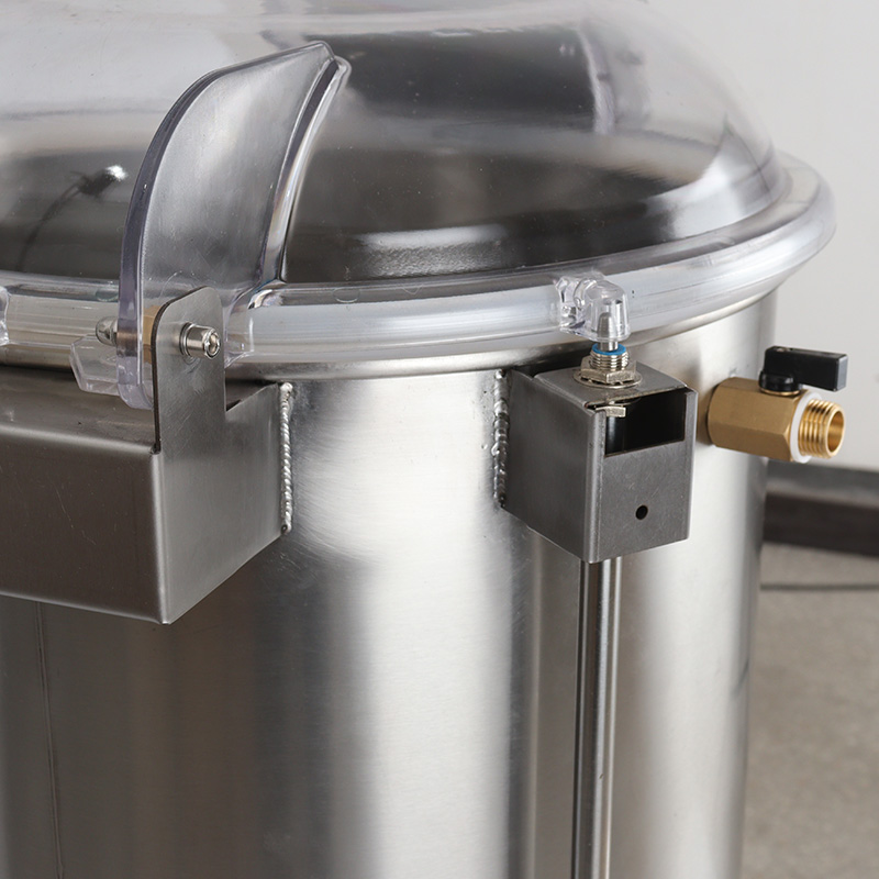 Stainless Steel Commercial Electric Potato Peeler Shellfish Cleaning Kitchen Machine