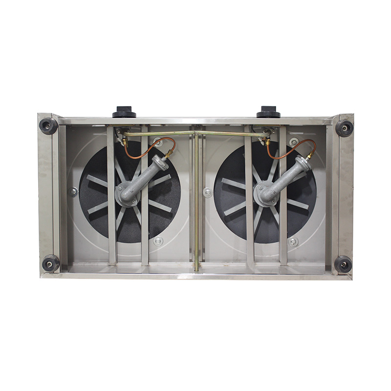 Stainless Steel Teflon Coated Natural Gas/LPG Crepe Maker Machine