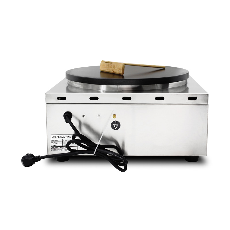 Stainless Steel Teflon Coated Electric Crepe Maker Machine
