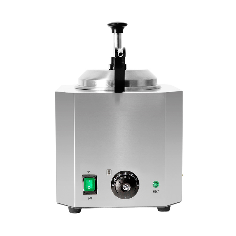 Stainless Steel Commercial Kitchen Electric Cheese Sauce Warmer With Pump