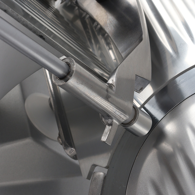 Die-casting Aluminum Alloy and Body Painted Stainless Steel Commercial Restaurant Meat Slicing Machine