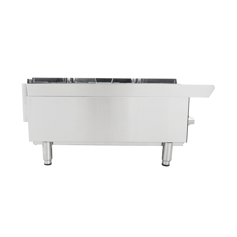 Stainless Steel Commercial Kitchen Natural Gas/LPG Desktop Stove Machine