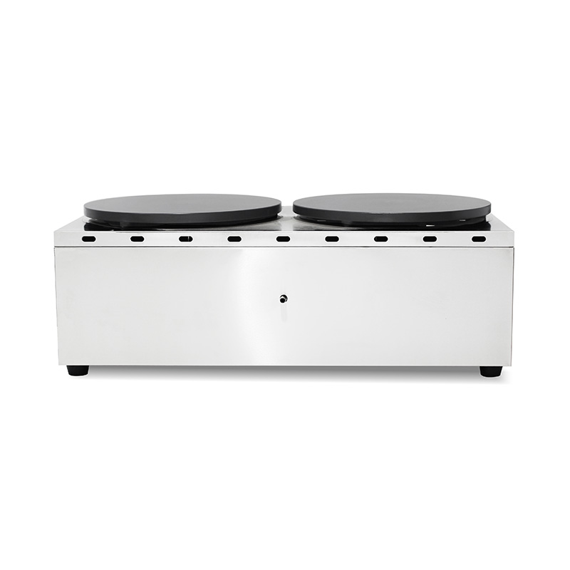 Stainless Steel Teflon Coated Natural Gas/LPG Crepe Maker Machine