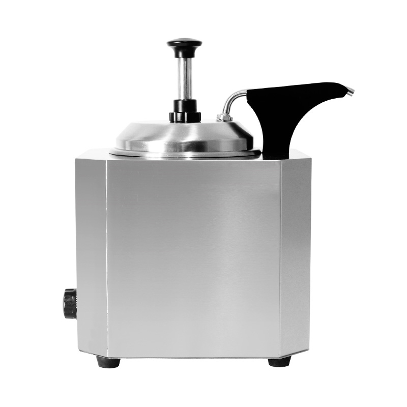 Stainless Steel Commercial Kitchen Electric Cheese Sauce Warmer With Pump