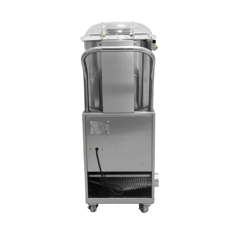 Stainless Steel Commercial Electric Potato Peeler Shellfish Cleaning Kitchen Machine
