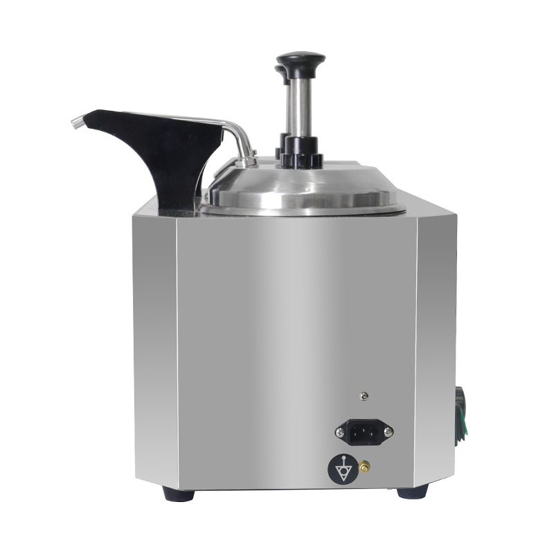 Stainless Steel Commercial Kitchen Electric Cheese Sauce Warmer With Pump