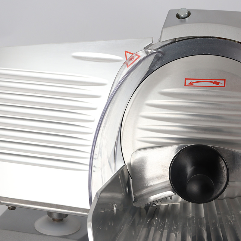 Die-casting Aluminum Alloy and Body Painted Stainless Steel Commercial Restaurant Meat Slicing Machine