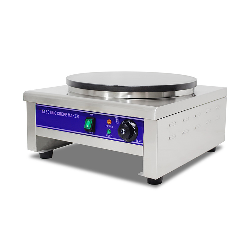 Stainless Steel Teflon Coated Electric Crepe Maker Machine