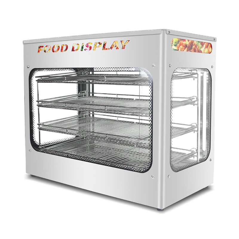 Stainless Steel Commercial Kitchen Electric  Food Display Warmer Machine