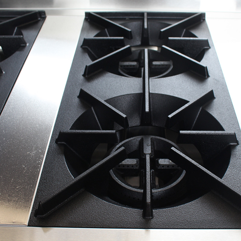 Stainless Steel Commercial Kitchen Natural Gas/LPG Stove Machine