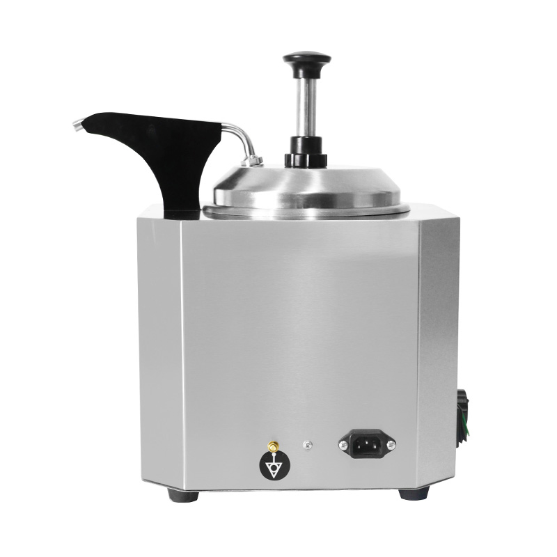 Stainless Steel Commercial Kitchen Electric Cheese Sauce Warmer With Pump