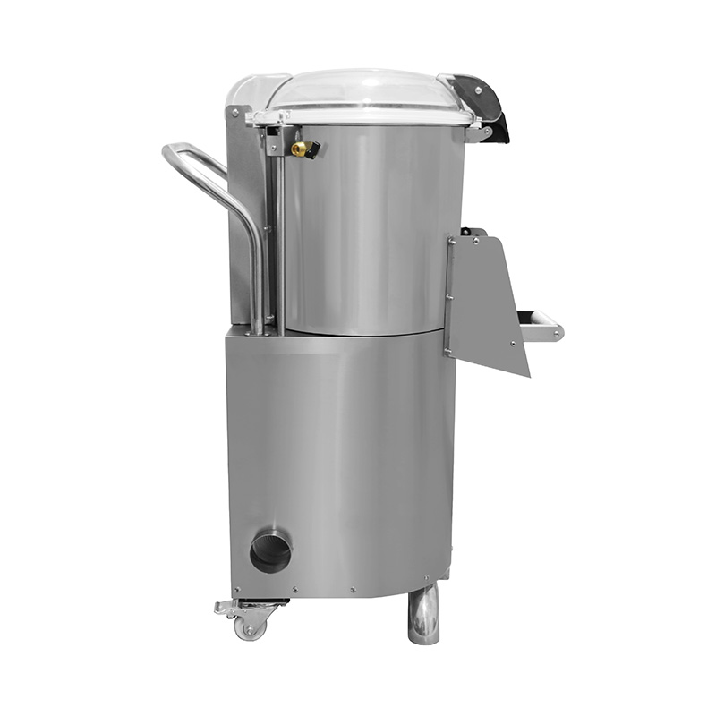 Stainless Steel Commercial Electric Potato Peeler Shellfish Cleaning Kitchen Machine