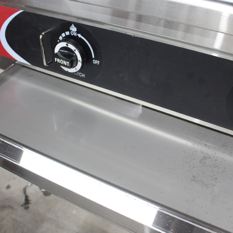 Stainless Steel Commercial Kitchen Natural Gas/LPG Stove Machine