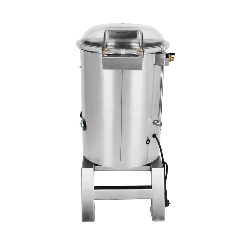 Stainless Steel Commercial Electric Potato Peeler Shellfish Cleaning Kitchen Machine