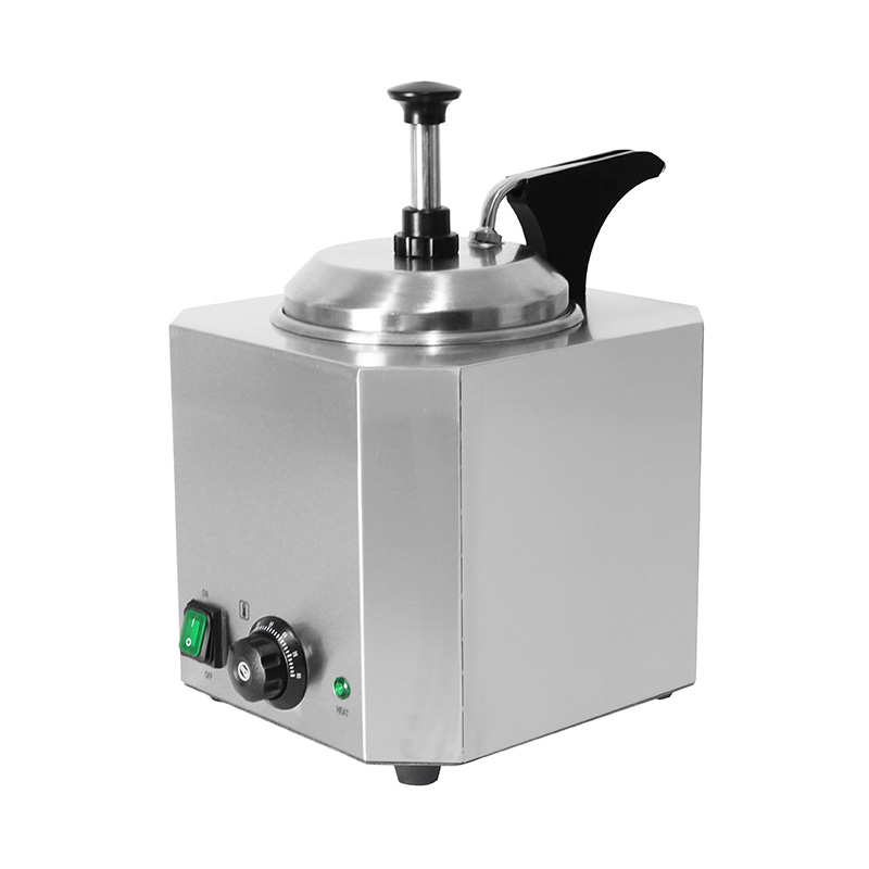 Stainless Steel Commercial Kitchen Electric Cheese Sauce Warmer With Pump