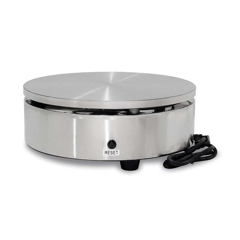 Stainless Steel Teflon Coated Electric Crepe Maker Machine