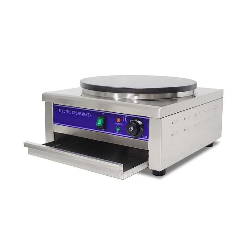 Stainless Steel Teflon Coated Electric Crepe Maker Machine