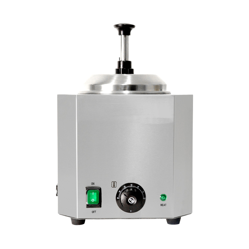 Stainless Steel Commercial Kitchen Electric Cheese Sauce Warmer With Pump
