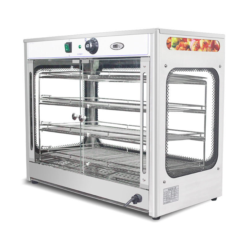 Stainless Steel Commercial Kitchen Electric  Food Display Warmer Machine
