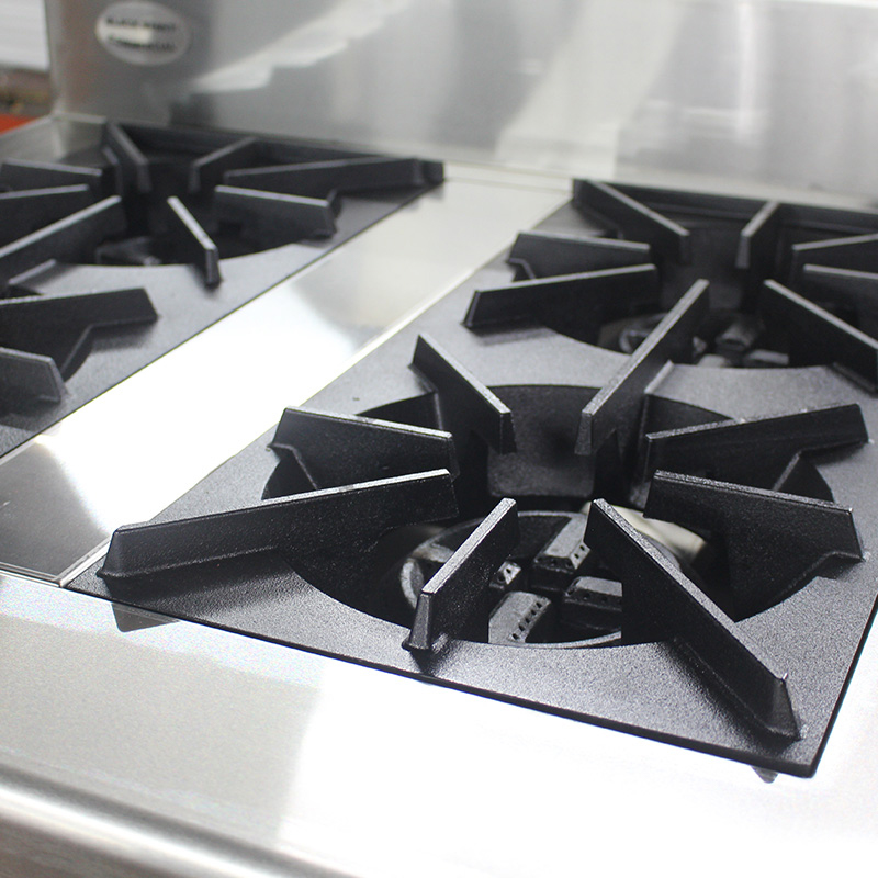 Stainless Steel Commercial Kitchen Natural Gas/LPG Stove Machine