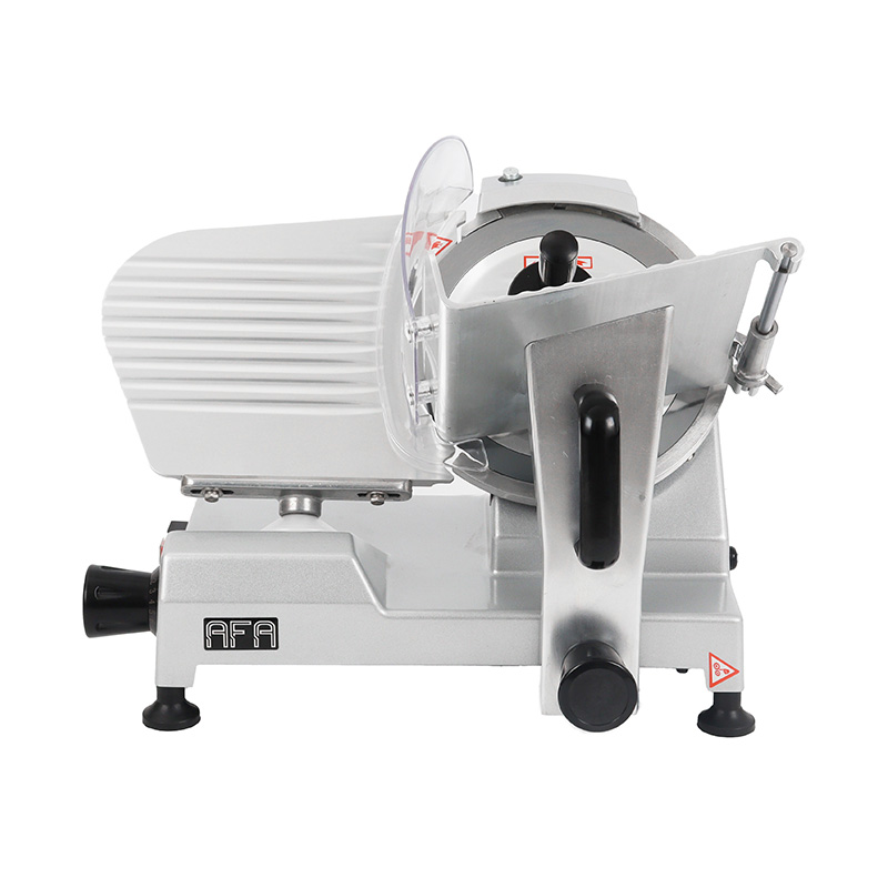 Die-casting Aluminum Alloy and Body Painted Stainless Steel Commercial Restaurant Meat Slicing Machine