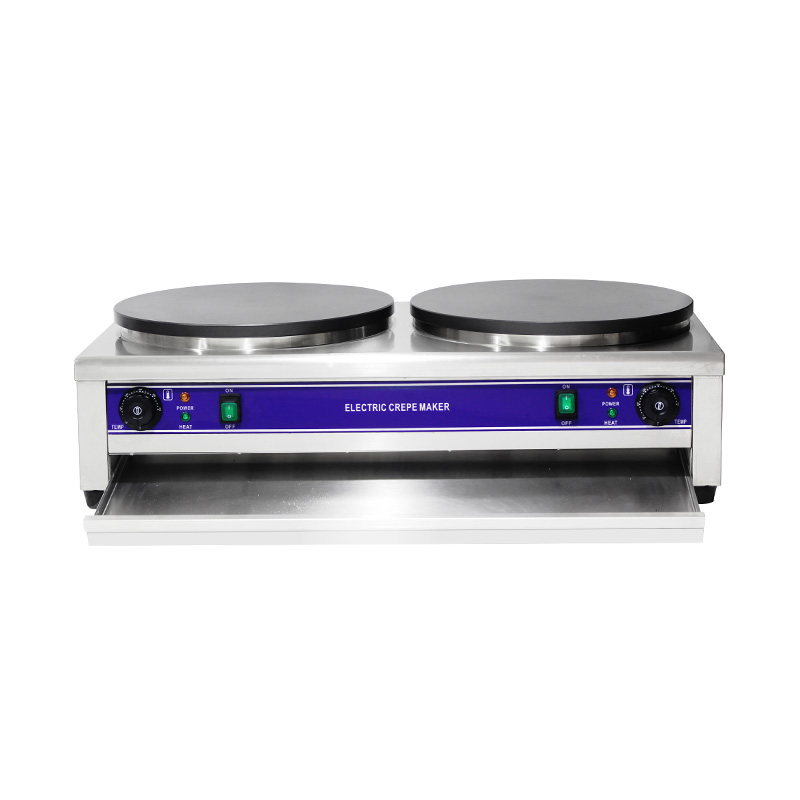 Stainless Steel Teflon Coated Electric Crepe Maker Machine