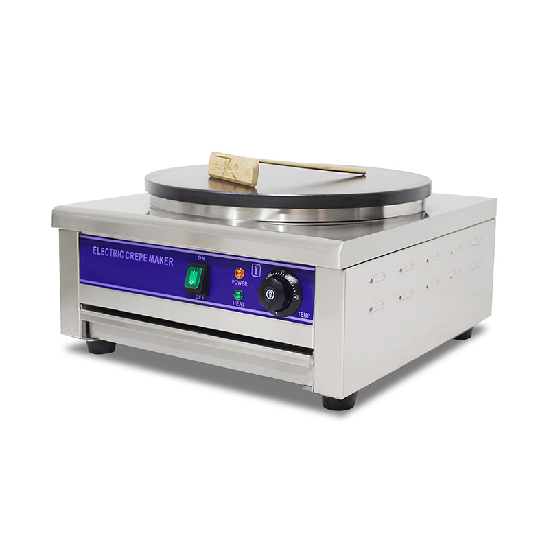 Stainless Steel Teflon Coated Electric Crepe Maker Machine