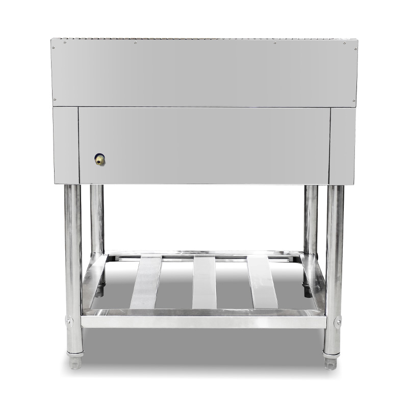 Stainless Steel Commercial Kitchen Natural Gas/LPG Stove Machine