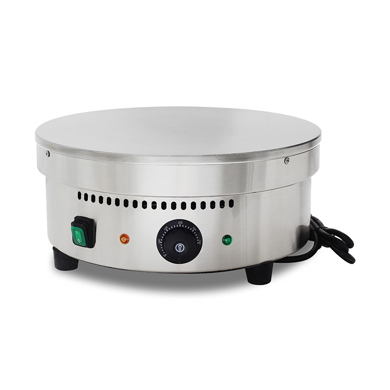 Stainless Steel Teflon Coated Electric Crepe Maker Machine