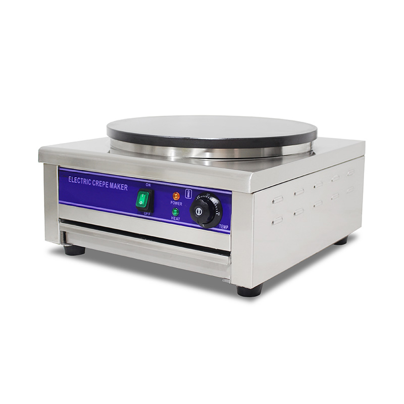 Stainless Steel Teflon Coated Electric Crepe Maker Machine