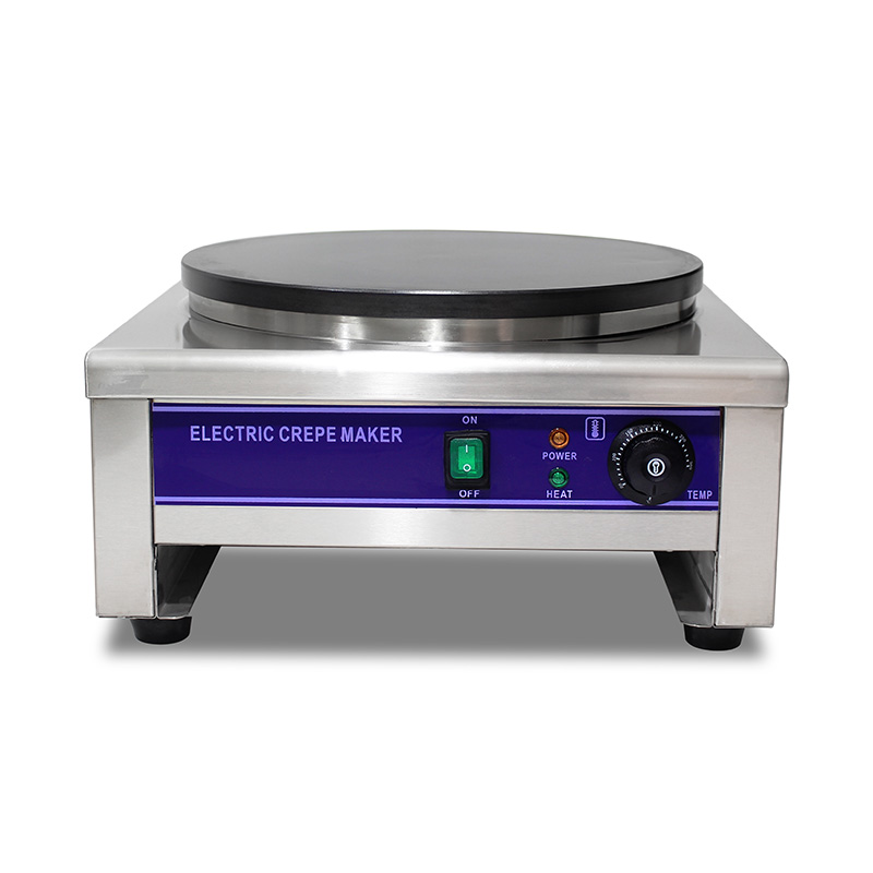 Stainless Steel Teflon Coated Electric Crepe Maker Machine