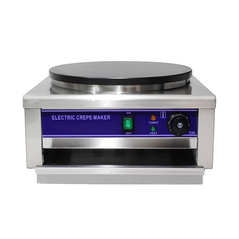 Stainless Steel Teflon Coated Electric Crepe Maker Machine