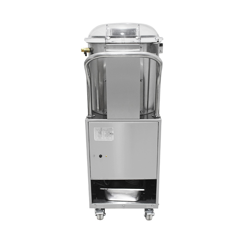 Stainless Steel Commercial Electric Potato Peeler Shellfish Cleaning Kitchen Machine