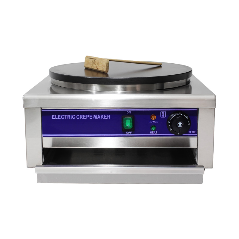 Stainless Steel Teflon Coated Electric Crepe Maker Machine