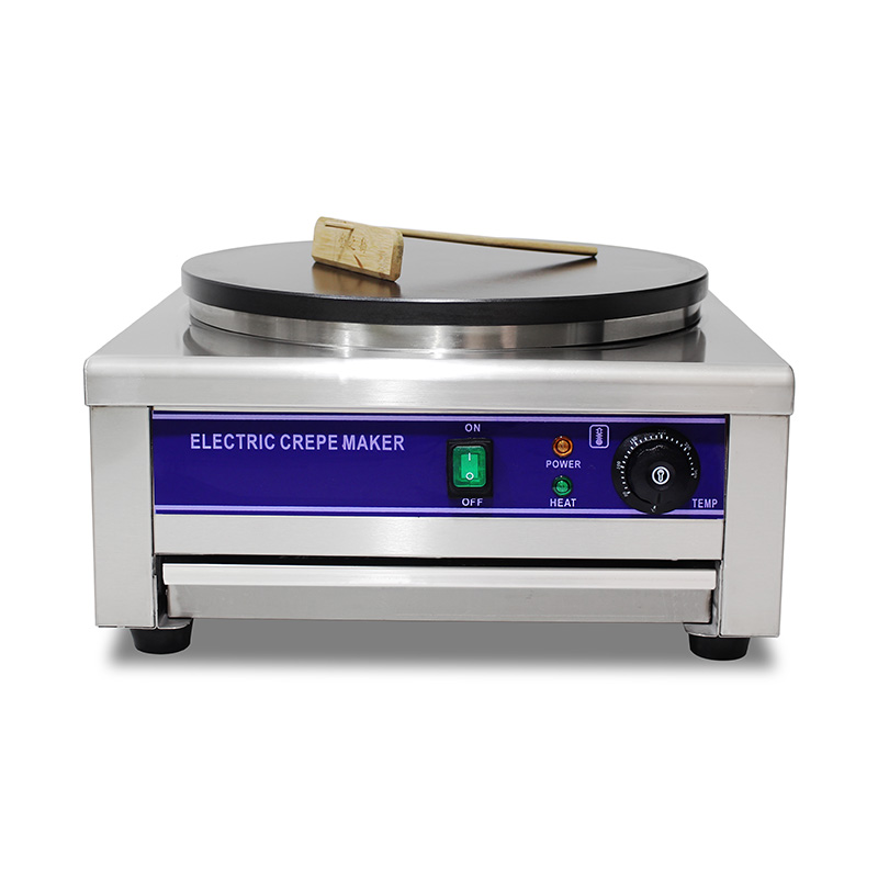 Stainless Steel Teflon Coated Electric Crepe Maker Machine