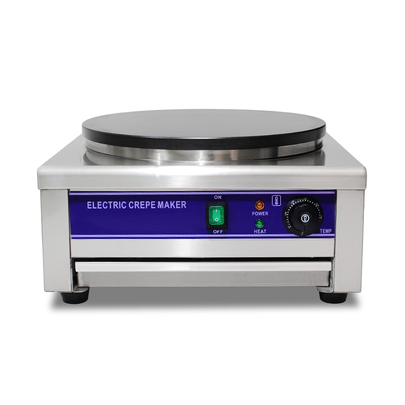 Stainless Steel Teflon Coated Electric Crepe Maker Machine