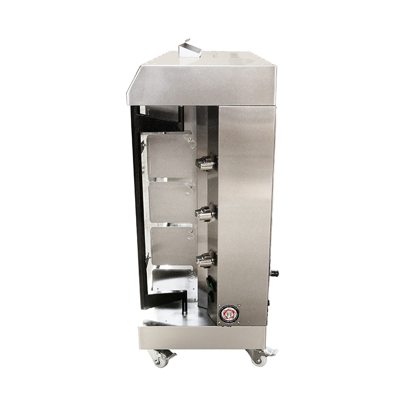 Stainless Steel Commercial Kitchen Natural Gas/LPG  Chicken Rotisserie Machine